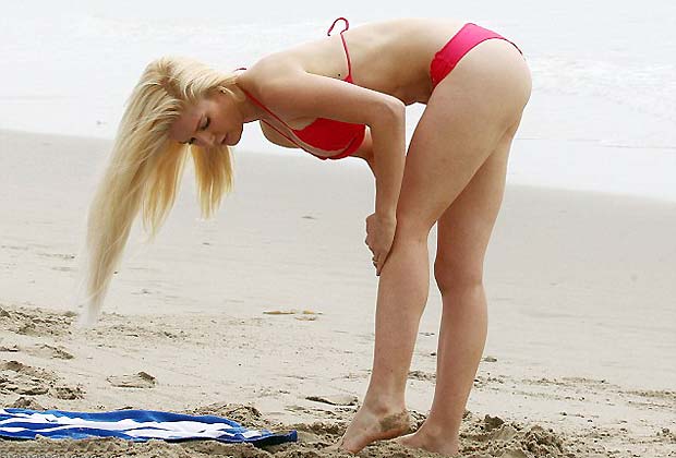 Heidi Montag Shows Off Her Surgically Enhanced Body