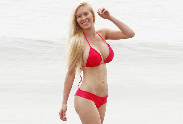 Heidi Montag Shows Off Her Surgically Enhanced Body