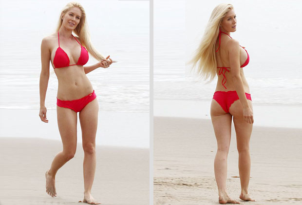 Heidi Montag Shows Off Her Surgically Enhanced Body