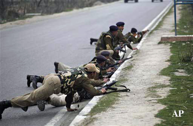 Five CRPF jawans were killed and four to five other jawans were injured in a shootout outside a CRPF post near a public school in Srinagar.