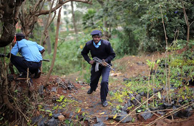 People barricaded themselves inside storerooms, while others hid in boxes or even played dead on Saturday night as the standoff continued.