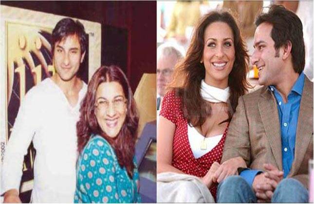 Saif Ali Khan and Rosa Catalano- Saif Ali Khan had a certain liking for older women. Be it Anu Agarwal or Moon Moon Sen, the actor was linked with all. He finally shocked everyone by marrying Amrita Singh at the age of 21. So much was his love for her that he also bashed up a journalist once for writing about Amrita Singh. It was after 14 years of marriage that he cheated on Amrita with Italian model Rosa Catalano which too didn’t last long.