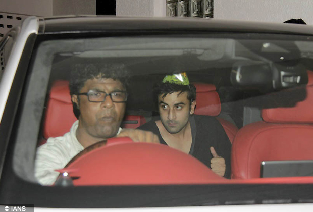 Ranbir Kapoor's b'day party