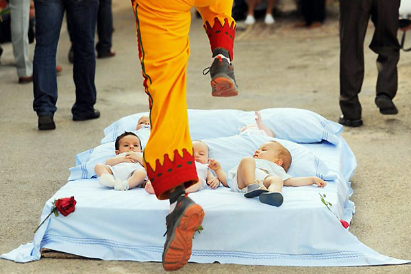 The Baby Jumping Festival