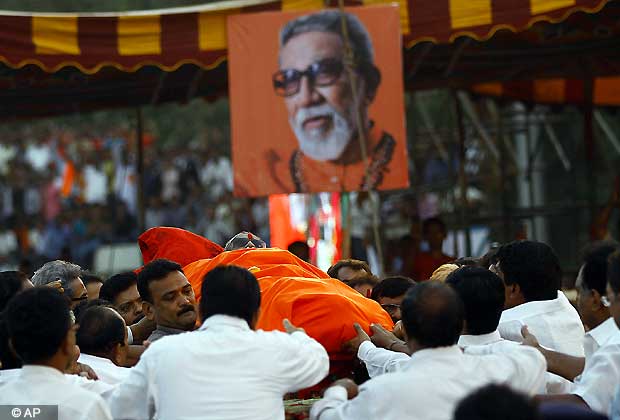 Bal Thackeray funeral