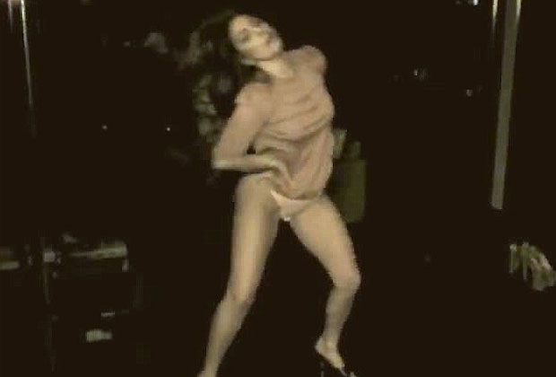 Relaxed Gaga seemed quite comfortable with being filmed dancing in her underwear