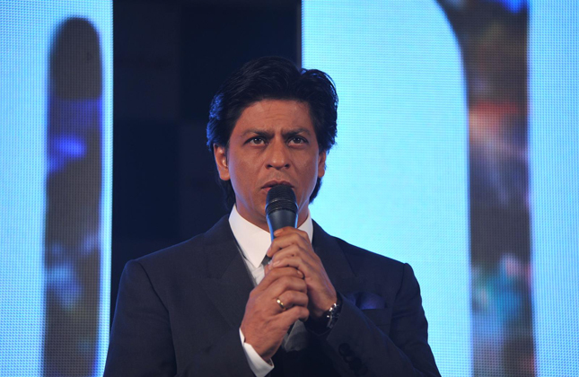 Bollywood actor Shah Rukh Khan appointed new brand ambassador for Kansai Nerolac Paints at Hotel Trident in BKC, Mumbai. (Photo IANS)