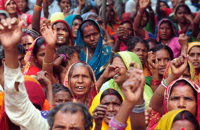 Protest against the National Budget 2013