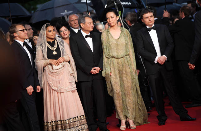 Jury members on the red carpet of the 66th Cannes Film Festival