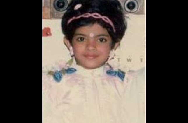 Snapshot of childhood days of Priyanka Chopra.