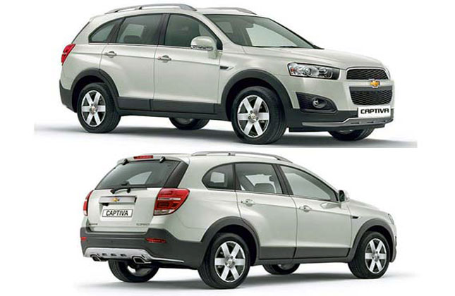 General Motors India has quietly launched the Chevrolet Captiva facelift. The same version was unveiled in Korea earlier this year.