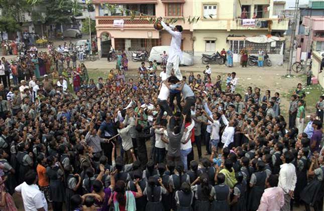 Janmashtmi being celebrated in India