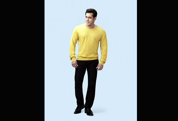 Superstar Salman Khan turned a model for Splash.