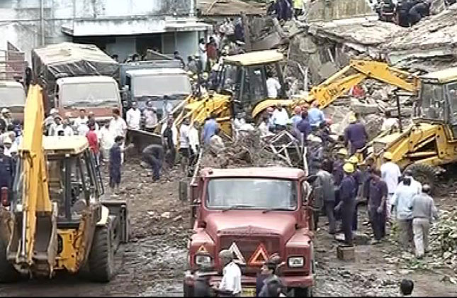 At least one person died and eight others were injured when a 50 year old dilapidated building collapse on Mumbai dockyard road early Friday morning.