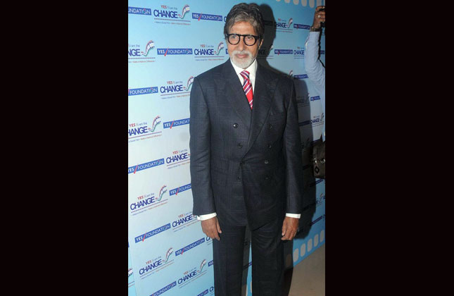 Mr Bachchan also attended the inauguration of Yes! I Am The Change' film festival in Mumbai.