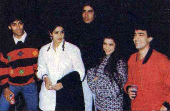 Unseen pictures of Amitabh, Sridevi, Ash