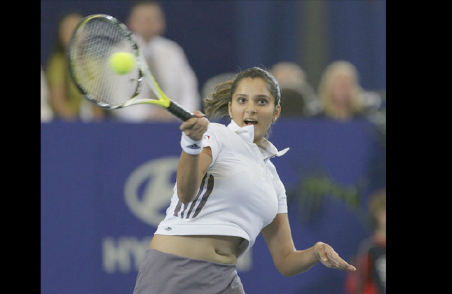 A sports website sportskeeda dotcom has published a survey of India's top 10 beautiful sportswomen and come out with its results.  Tennis star Sania Mirza, the first India female player to reach the fourth round of a Grand Slam. She is ranked No. 1 in the women's doubles rankings. Sania Mirza and Martina Hingis have won three Grand Slam titles together in since winning the Wimbledon 2015.