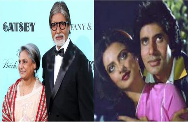Amitabh Bachchan and Rekha Everyone knows about their love story' which was and will always be a mystery. In the midst of all the rumours, Jaya Bachchan made up her mind she wasn't letting her husband go and that's how this affair ended. Even today to see Big B become uncomfortable in Rekha's presence tells us that something was brewing between the two.