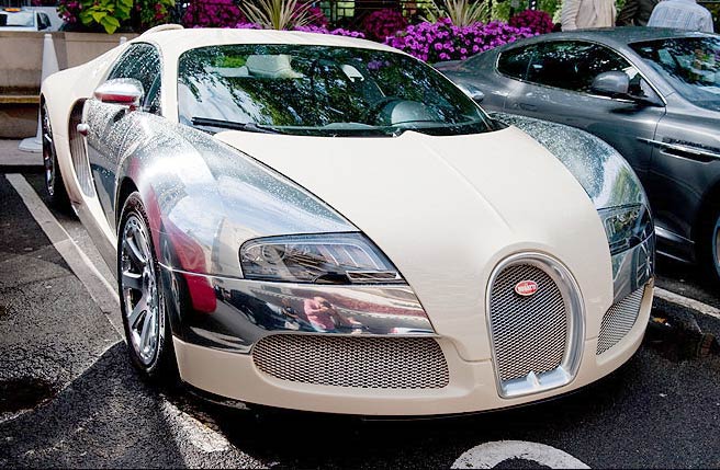 Most do 200mph plus but they have to drive them around in first gear. Many are flown over so their owners can use them here while they escape the hot summer at home. Friends of the Earth called it climate wrecking . Bugatti Veyron ... 850,000Dan Charity/The Sun