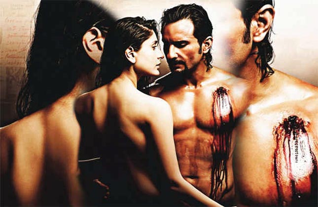 Kareena Kapoor for the first time dared to shoot topless with Saif Ali Khan in Kurban.