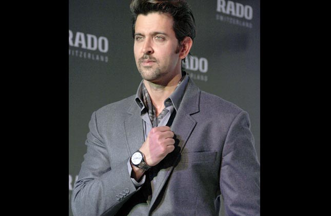 Hrithik Roshan in an event launched the hyper chrome collection of the brand 'Rado'. (Photo Vinod Singh)