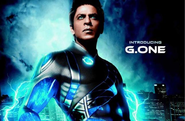 Superstar SRK acted as G.One in Ra One. His character in the movie almost reflected almost qualities that G One has.