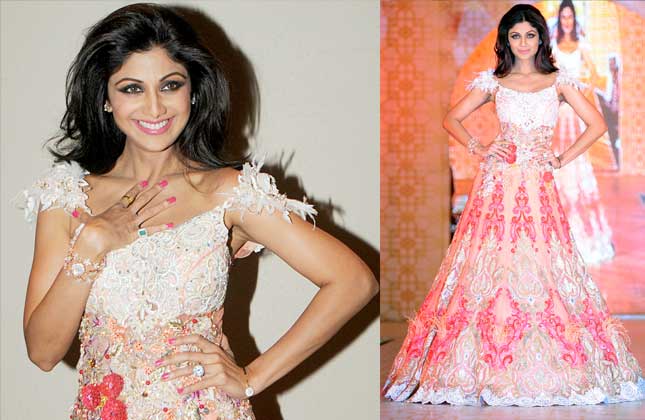 Dresses with which Shilpa Shetty set inspiration for new brides -
