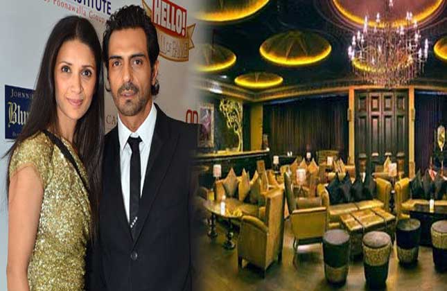 Model turned actor Arjun Rampal though has earned good name in the Bollywood industry but failed to earn name in the Hotel industry.