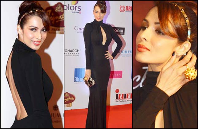 Malaika Arora Khan looked extremely sizzling in her Michael Kors gown. The perfect hair do, makeup and accessory made her look divine. The actress was giving tough competition to all the participants fighting for the crown.