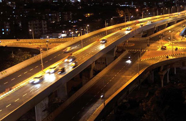 Claimed to be India's first double decker flyover part of the Santacruz Chembur Link Road has finally be thrown open for traffic in Mumbai. The 6.5km road provides quick east west connectivity.