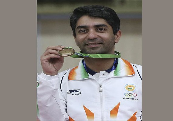 Abhinav Bindra at Asian Games 2014