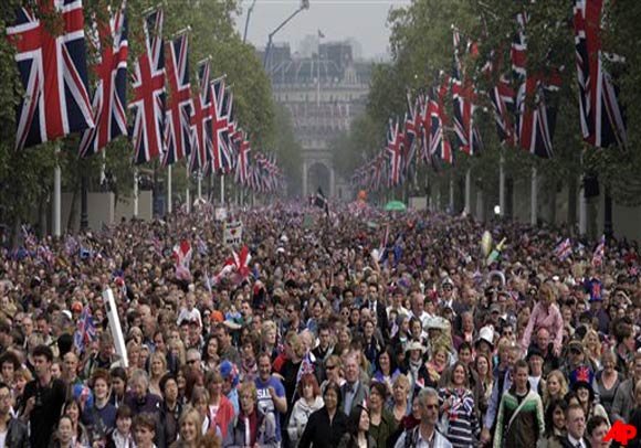 London celebrate