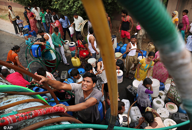 Delhi Water Shortage