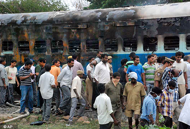 India train fire