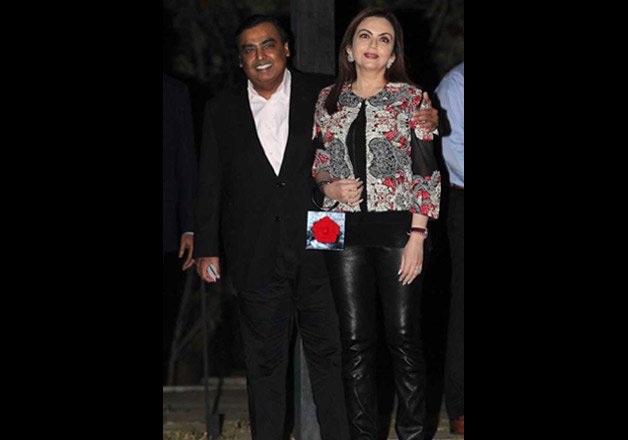 The Reliance industries Chairman Mukesh Ambani and wife Nita Ambani were also part of Aamir's birthday bash.