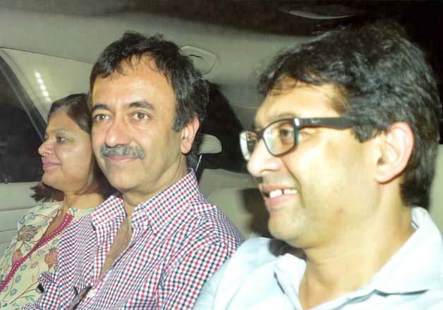 Rajkumar Hirani who just hinted over the PK sequel during the launch of 'PK' DVD was also seen at the screening.