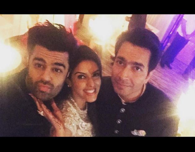 Asin with Manish Paul in funmood.