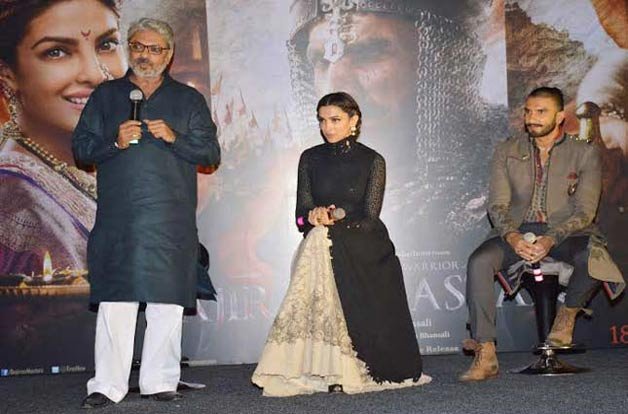 Bhansali went out soon after the trailer was launched. While the leading actors of the film Ranveer Singh and Deepika Padukone chose to keep mum on the issue.