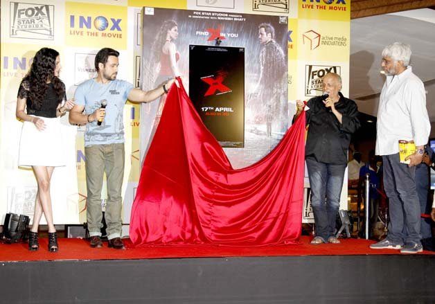 Actor Emraan Hashmi, most of whose films have got an A certificate from the censor board, is relieved that his soon to be released sci fi thriller Mr X has got a U/A certificate as now he can show the film to his son and family.Photos Vinod Singh