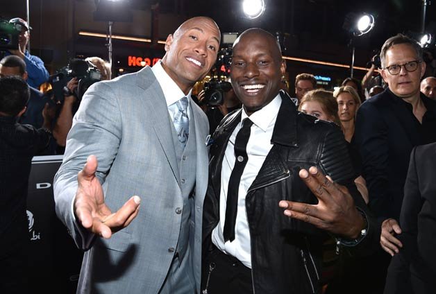 Furious 7 starry premiere in Los Angeles