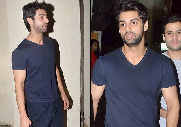 Actor Karan Wahi was also spotted coming out after catching a movie at PVR Juhu.