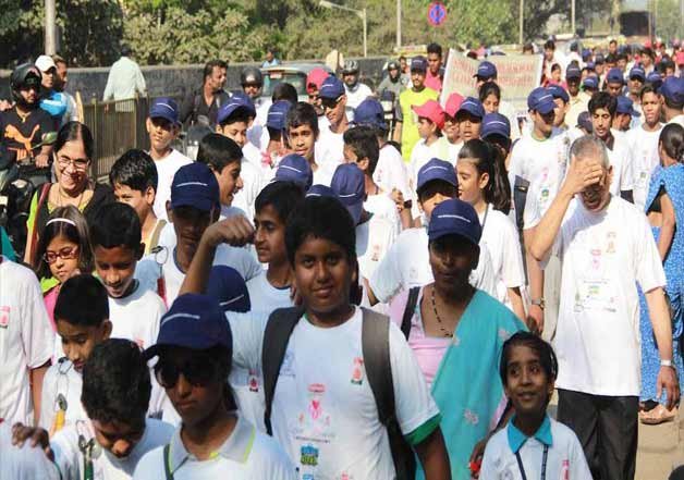 Mumbai once again hosted the annual Little Hearts Marathon' on Feb 8 2015.
