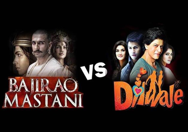 18 Dec 2015 In the biggest ever battle box office, Dilwale and Bajirao Mastani open in theatres, with an obvious edge to the SRK Kajol starrer
